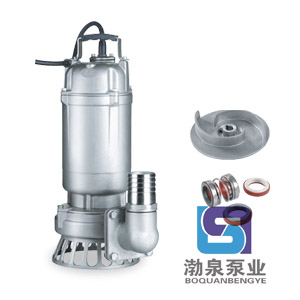 WQD10-9-0.75S_不銹鋼污水潛水電泵