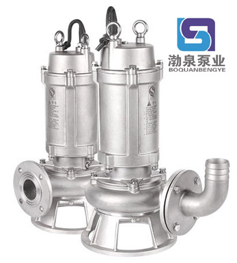 250WQ600-20-55S_不銹鋼污水提升泵